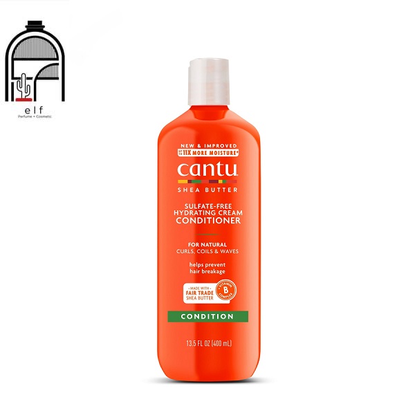نرم کننده داخل حمام شی باتر کنتو Cantu Sulfate-Free Hydrating Cream Conditioner 400ml