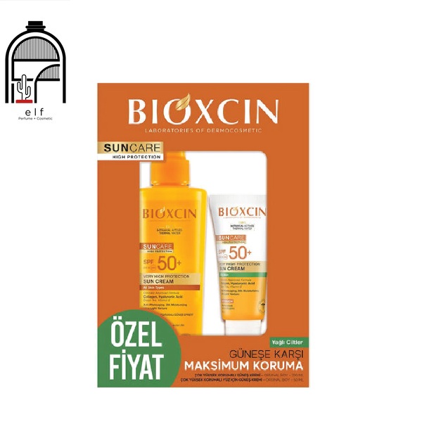 ست ضدآفتاب اسپری و کرم بیوکسین | BIOXCIN Sun Care Set