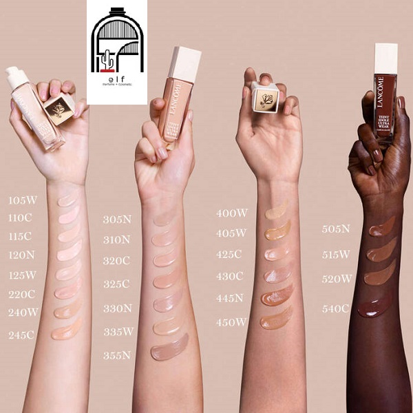 کرم پودر طبیعی تینت ادول الترا ور کر اند گلو لانکوم TEINT IDOLE ULTRA WEAR CARE & GLOW Natural foundation makeup Lancome